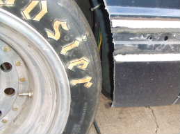 Left front fender
