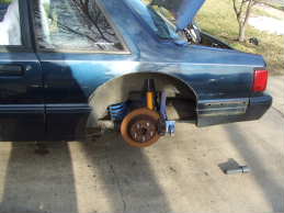Left rear fender