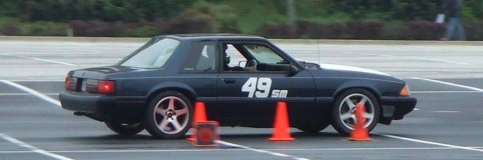How close do YOU get to the cone walls?  No cones were harmed.