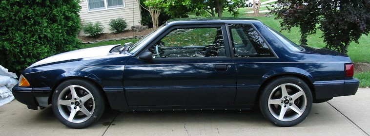 Mustang in Street Modified trim