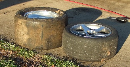 Old SM tires versus new CP tires
